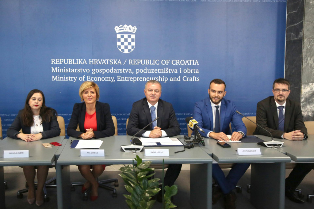 Danijela Žagar, Ana Mandac, Darko Horvat i Josip Aladrović