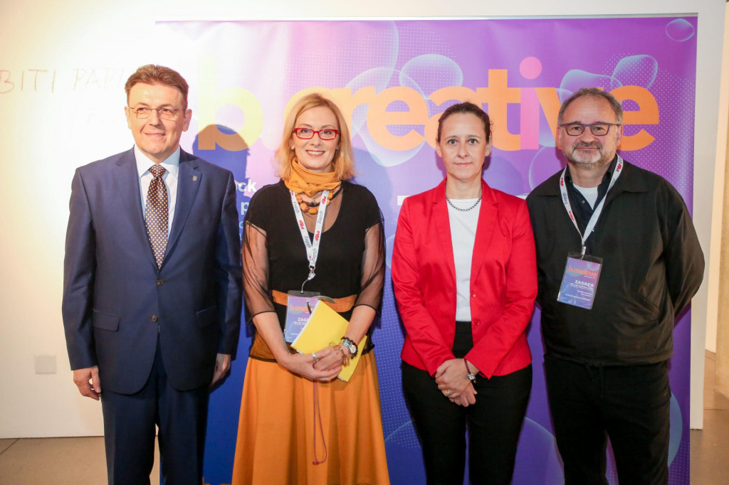 Luka Burilović, Ivana Nikolić Popović, Nina Obuljen Koržinek i Philippe Kern