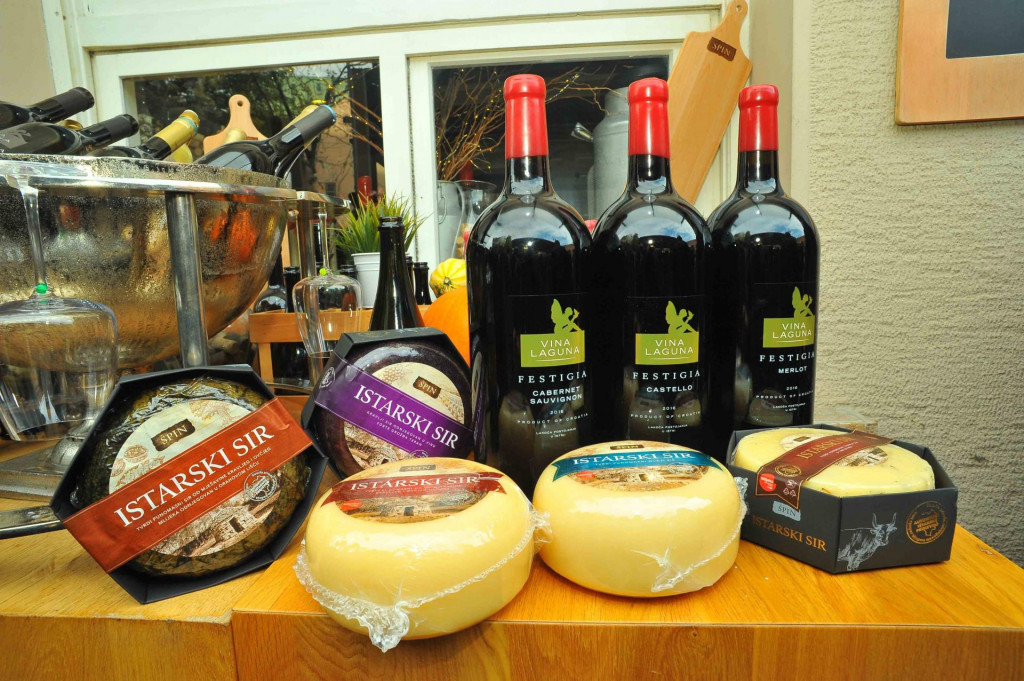 Vino, sir i maslinovo ulje na zagrebačkoj špici
