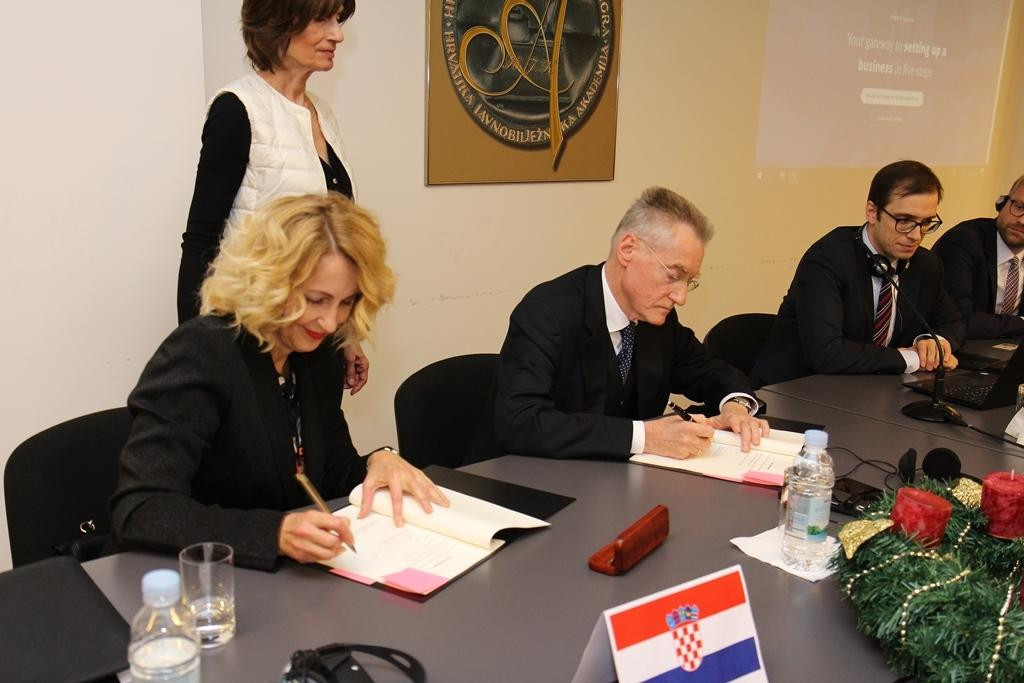 Potpisivanje Sporazuma o suradnji između Njemačke Savezne notarske komore i Hrvatske javnobilježničke komore