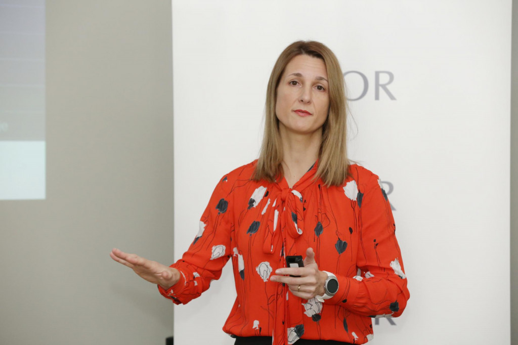 Tamara Perko, Predstavljanje Strategije poslovanja Hrvatske banke za obnovu i razvitak (HBOR) za razdoblje 2020. – 2024. te preliminarnih rezultata poslovanja u 2019. godini.