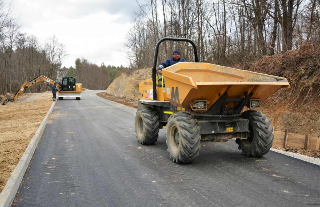 Gradnja pristupne ceste za Centar za gospodarenje otpadom Babina gora