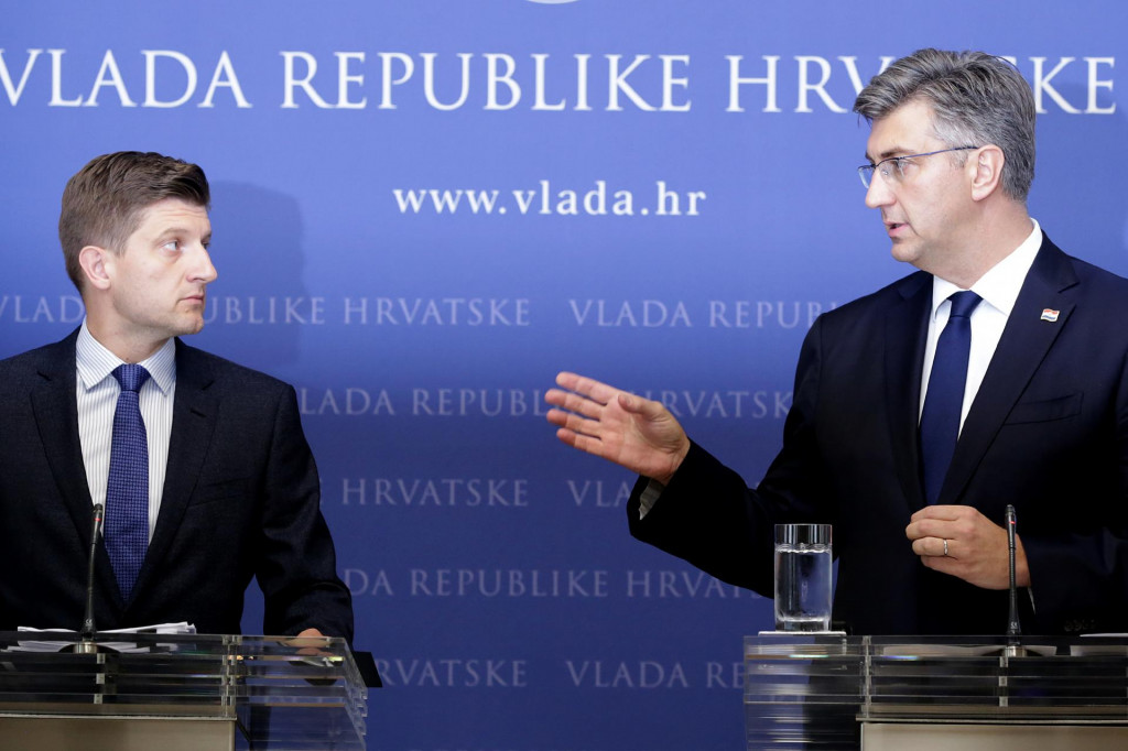 Vlada, presica o poreznoj reformi&lt;br /&gt;
Zdravko Marić i Andrej Plenković