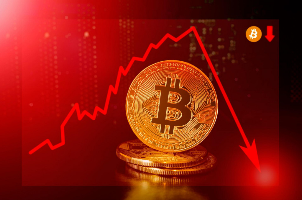 Bitcoin pad cijene