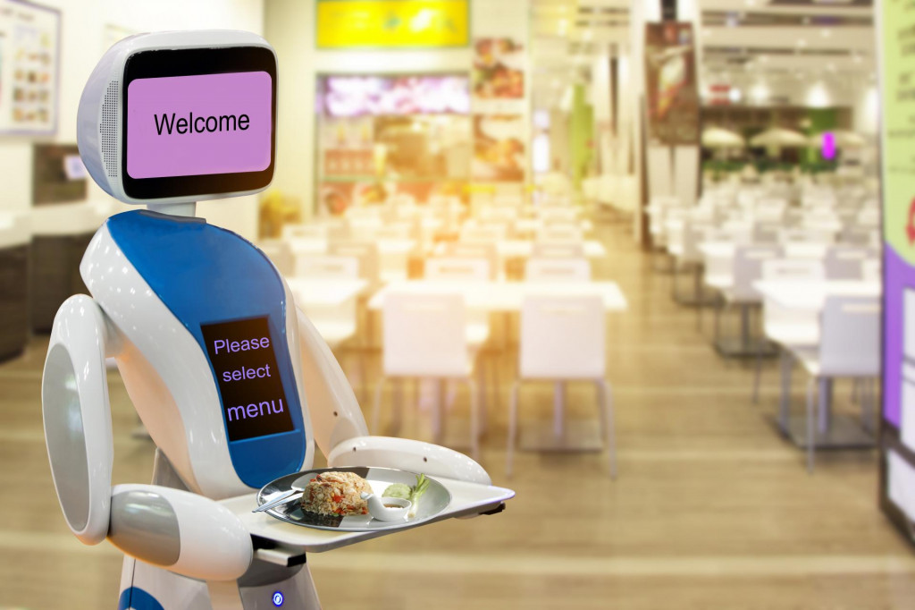 &lt;p&gt;Robot, restoran, konobar&lt;/p&gt;
