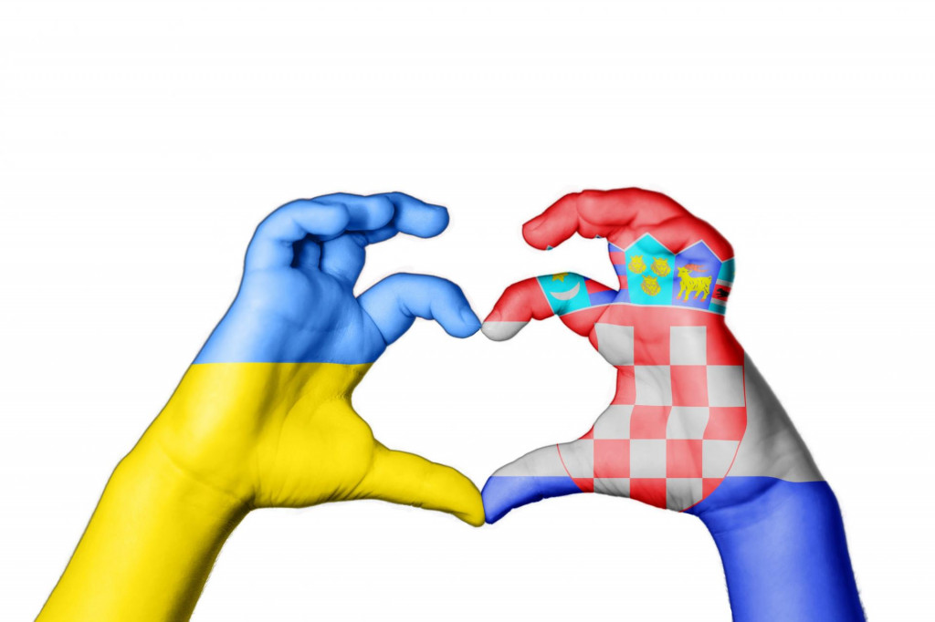 &lt;p&gt;Croatia Ukraine Heart, Hand gesture making heart, Pray for Ukraine&lt;/p&gt;
