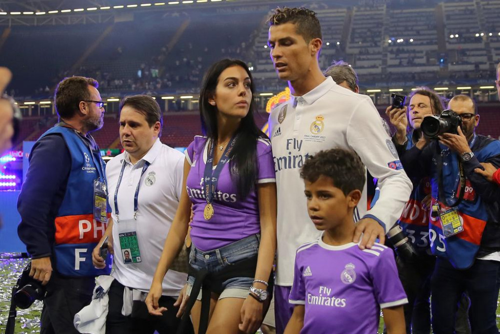 &lt;p&gt;Cristiano Ronaldo, Georgina Rodriguez i Cristiano Ronaldo Jr.&lt;/p&gt;