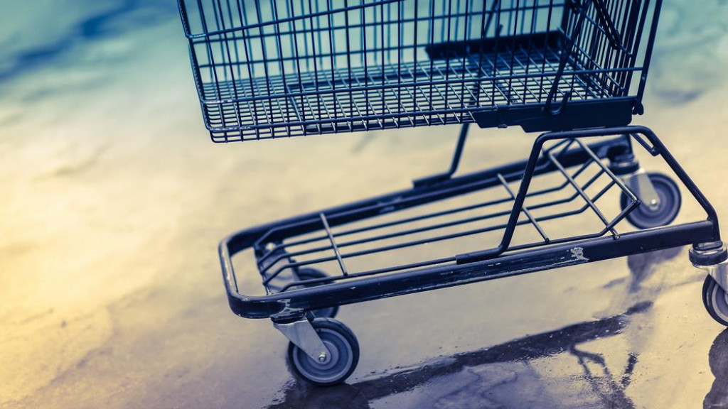 &lt;p&gt;Shopping cart trolley supermarket in a vintage style.&lt;br&gt;
kupovina, prodaja, kupnja, shopping, trgovina&lt;/p&gt;
