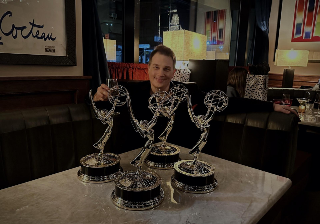 &lt;p&gt;Pete Radovich s četiri osvojena Emmyja&lt;/p&gt;