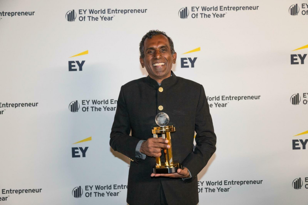 &lt;p&gt;Vellayan Subbiah, dobitnik nagrade EY Svjetski poduzetnik godine&lt;/p&gt;