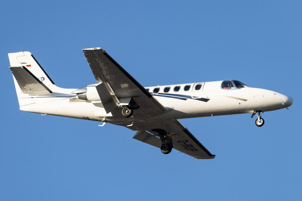 &lt;p&gt;Cessna 551 Citation, Geofot&lt;/p&gt;