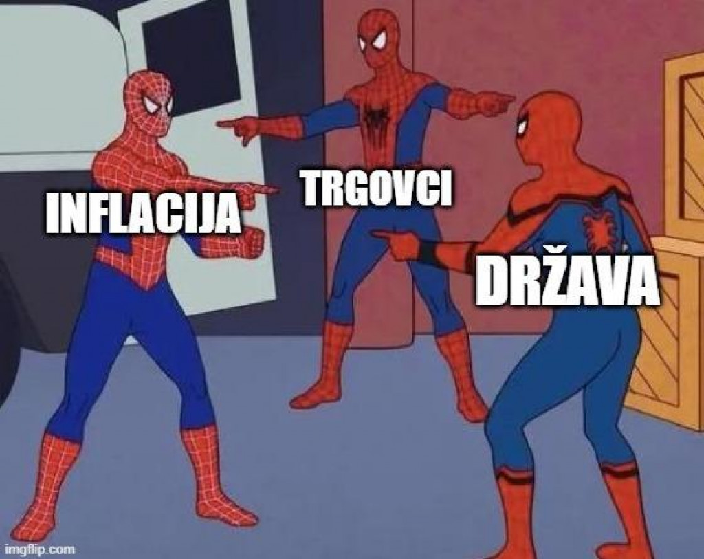 &lt;p&gt;Inflacija, Država, Trgovci&lt;/p&gt;