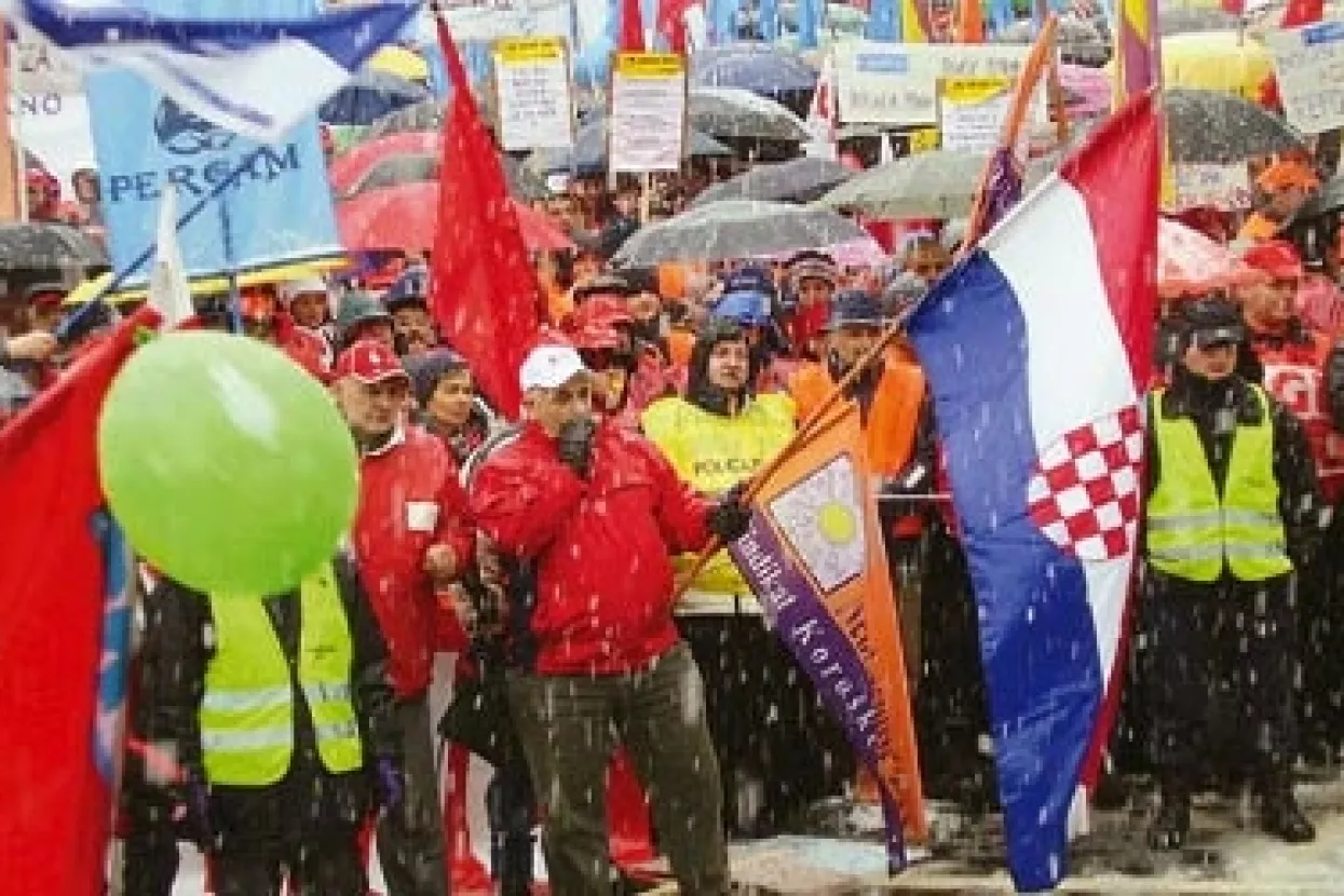 Najveći sindikalni prosvjedi u povijesti Slovenije