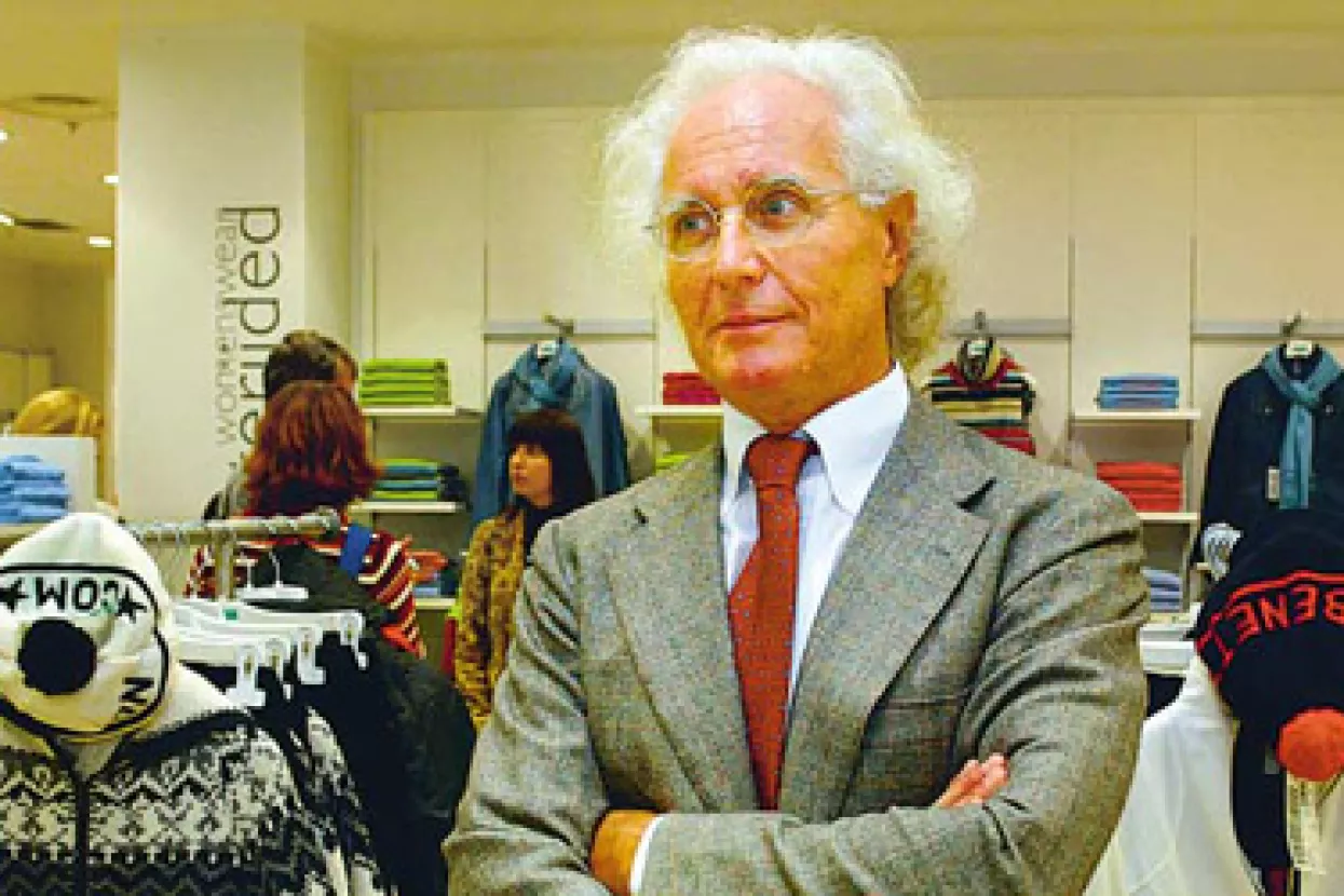 Luciano Benetton prepu&scaron;ta kormilo poslovnog carstva sinu