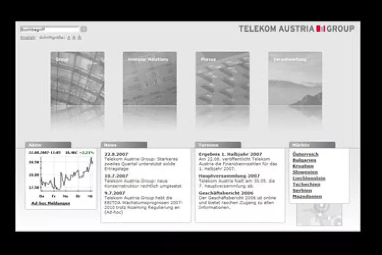 Blagi pad dobiti Telekom Austrie - 2,5 %
