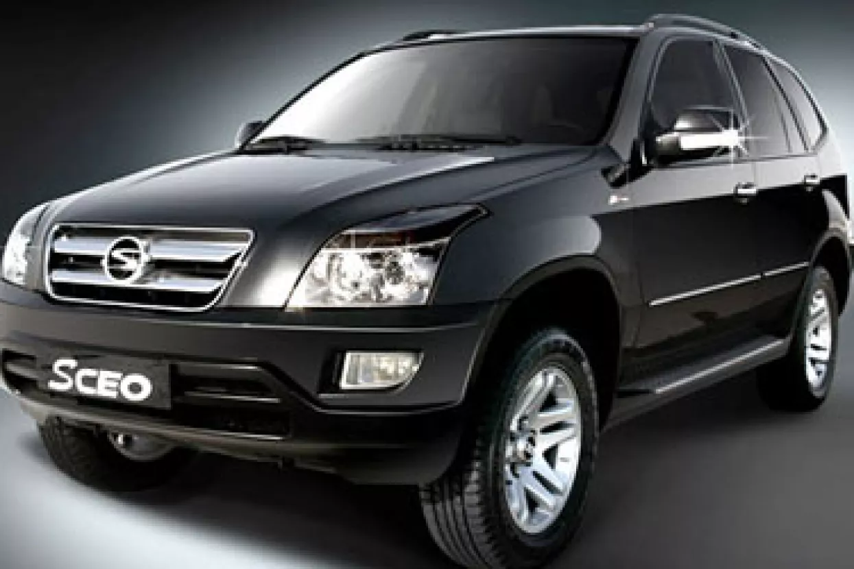 Glavna zvijezda sajma - kineski SUV Shuanghuan CEO
