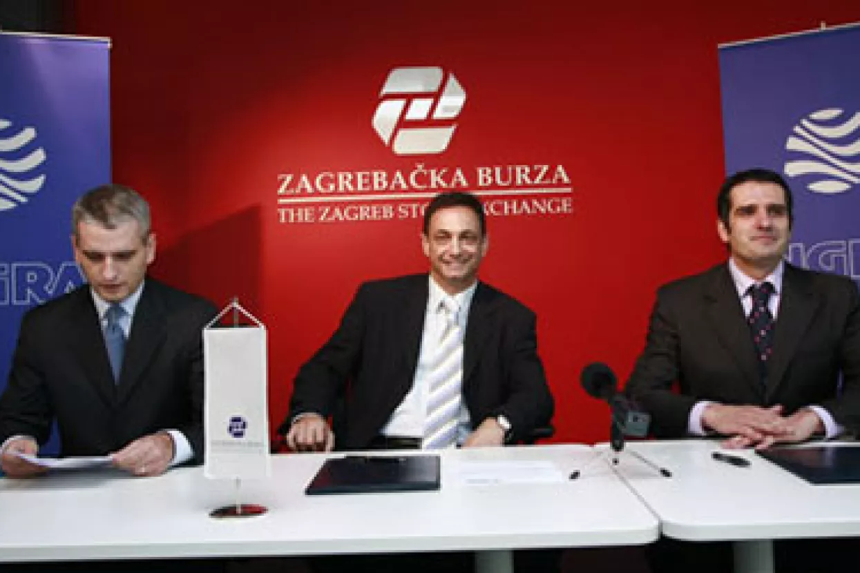 Ingra u službenom trži&scaron;tu Zagrebačke burze