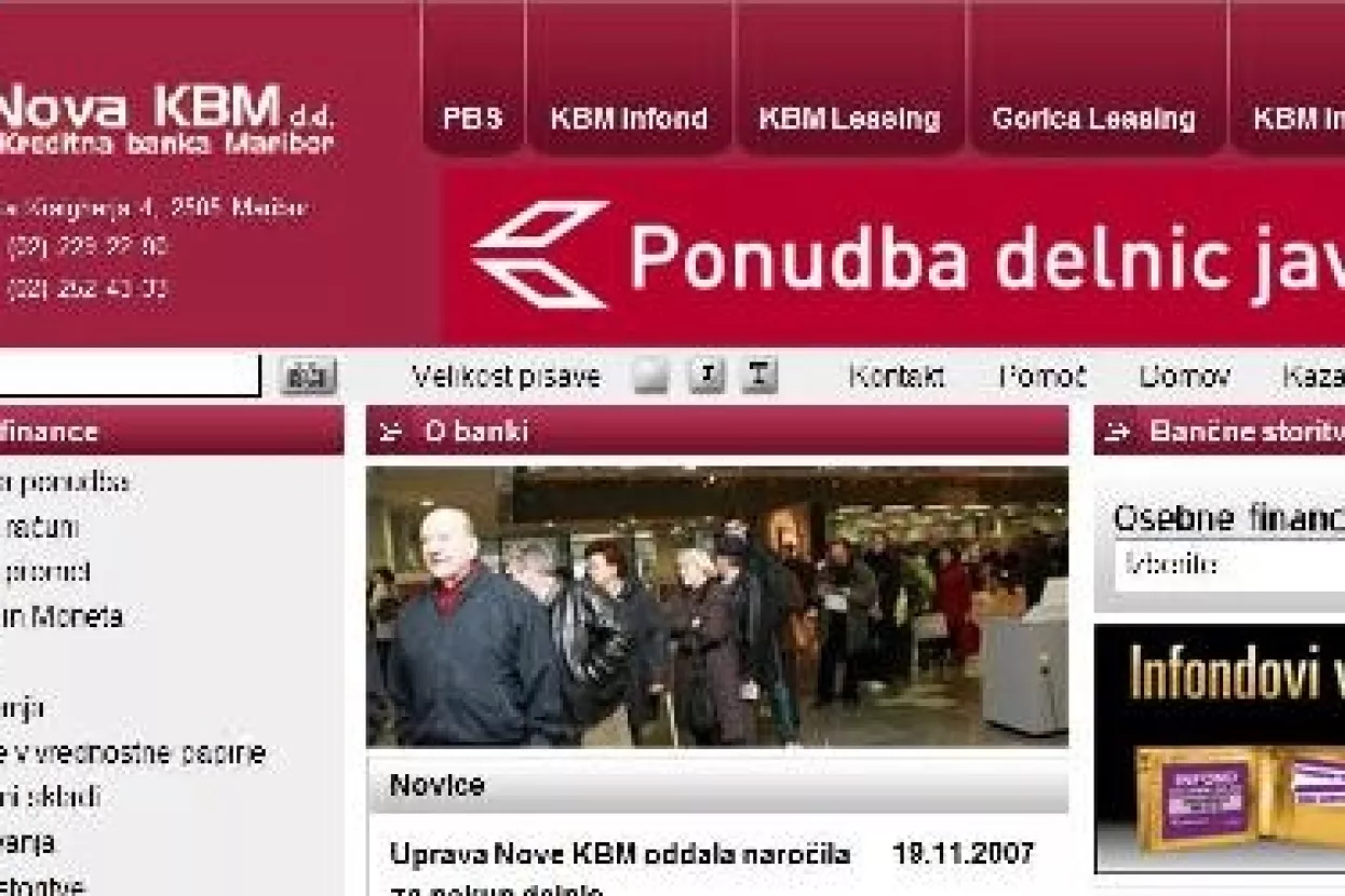 Počeo upis dionica Nove kreditne banke Maribor