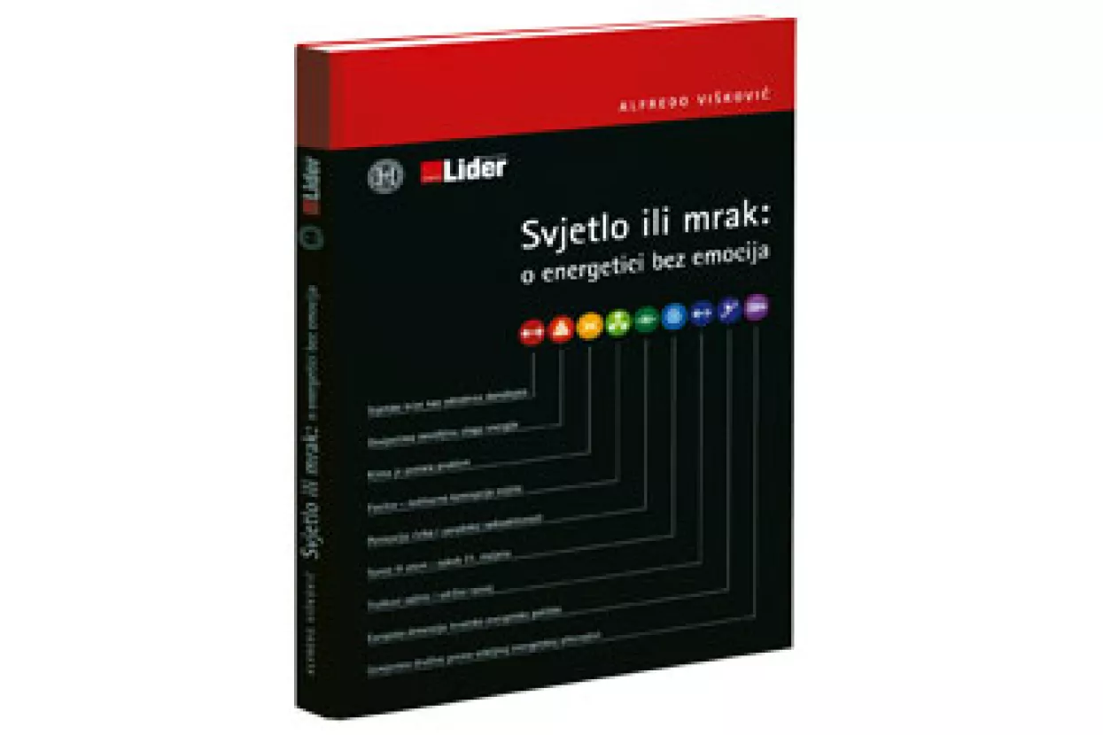Novi Lider čitateljima daruje knjigu "Svjetlo ili mrak: o energetici bez emocija"