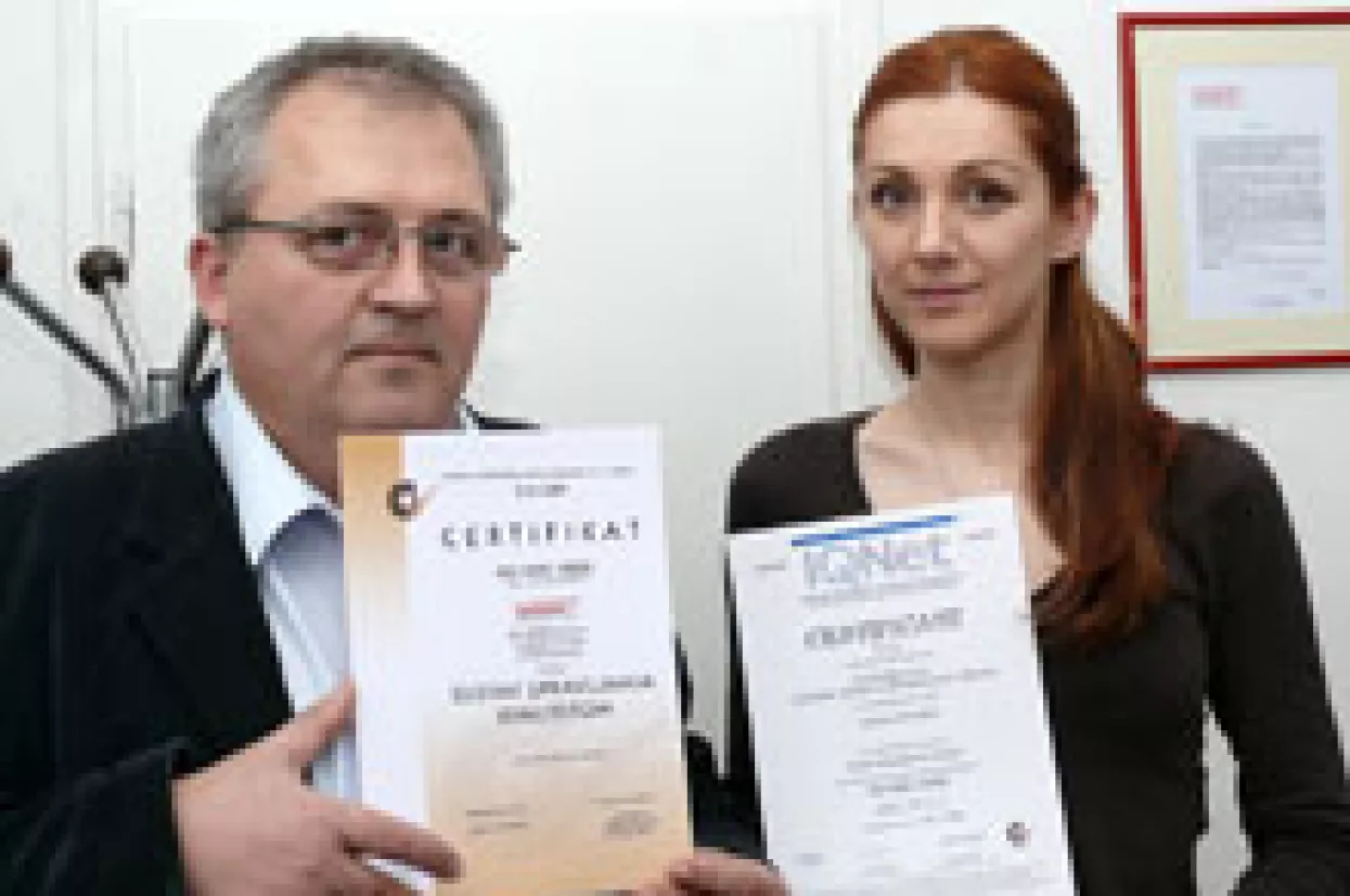 Brokerska kuća EA Sistem dobila ISO 9001:2000
