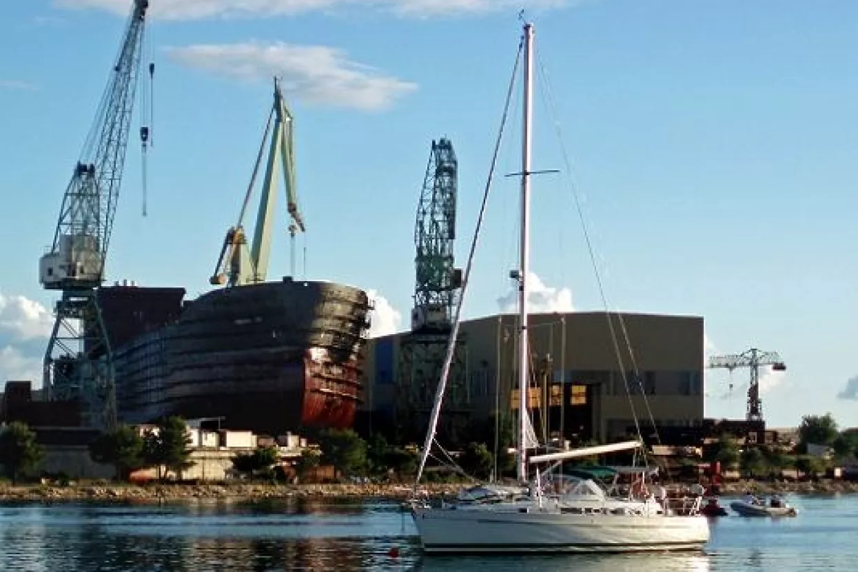 U Brodosplitu porinut tanker 'Dugi otok'