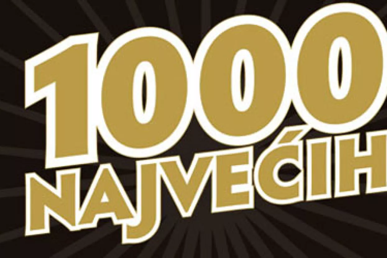 1000 NAJVEĆIH: Godina velikih promjena u TOP 10 kompanija