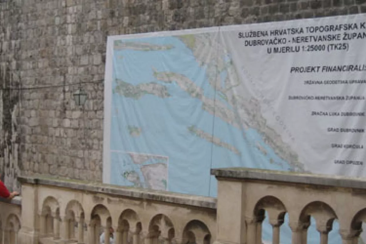 Mega karta Državne geodetske uprave u&scaron;la u Guinnessovu knjigu rekorda