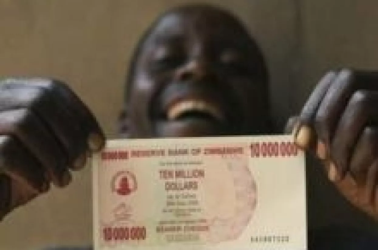 Zimbabve uvodi novčanicu od 100 milijardi dolara