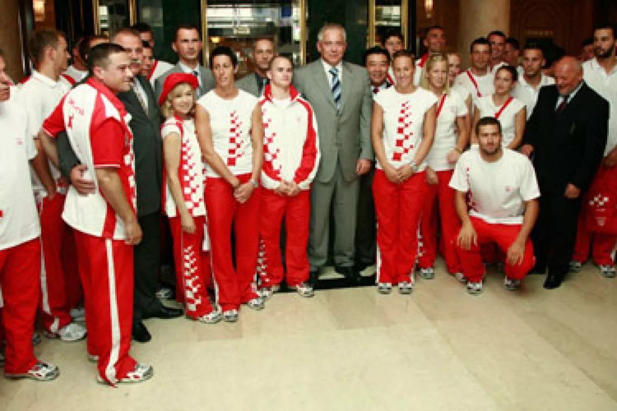 Ispraćeni hrvatski olimpijci