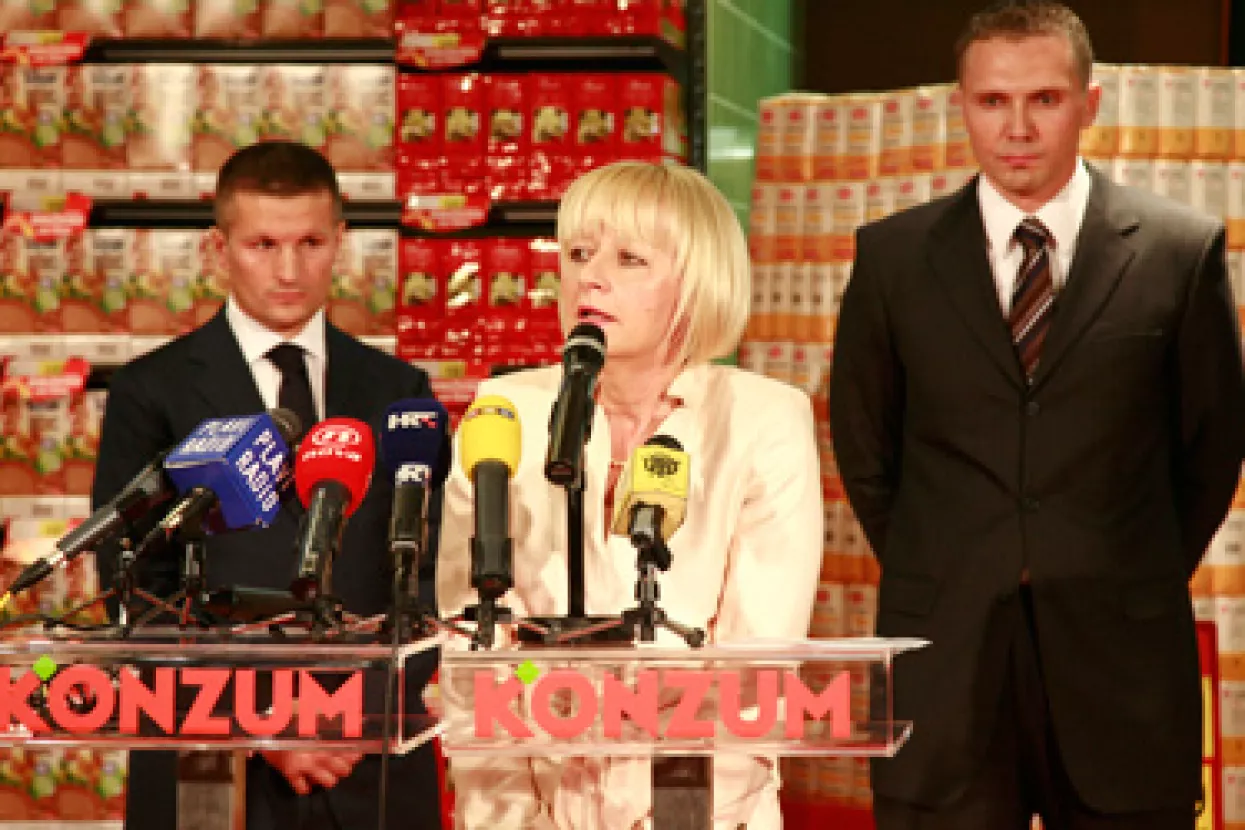 Konzum snižava cijene ko&scaron;arici najtraženijih artikala 12-15 posto