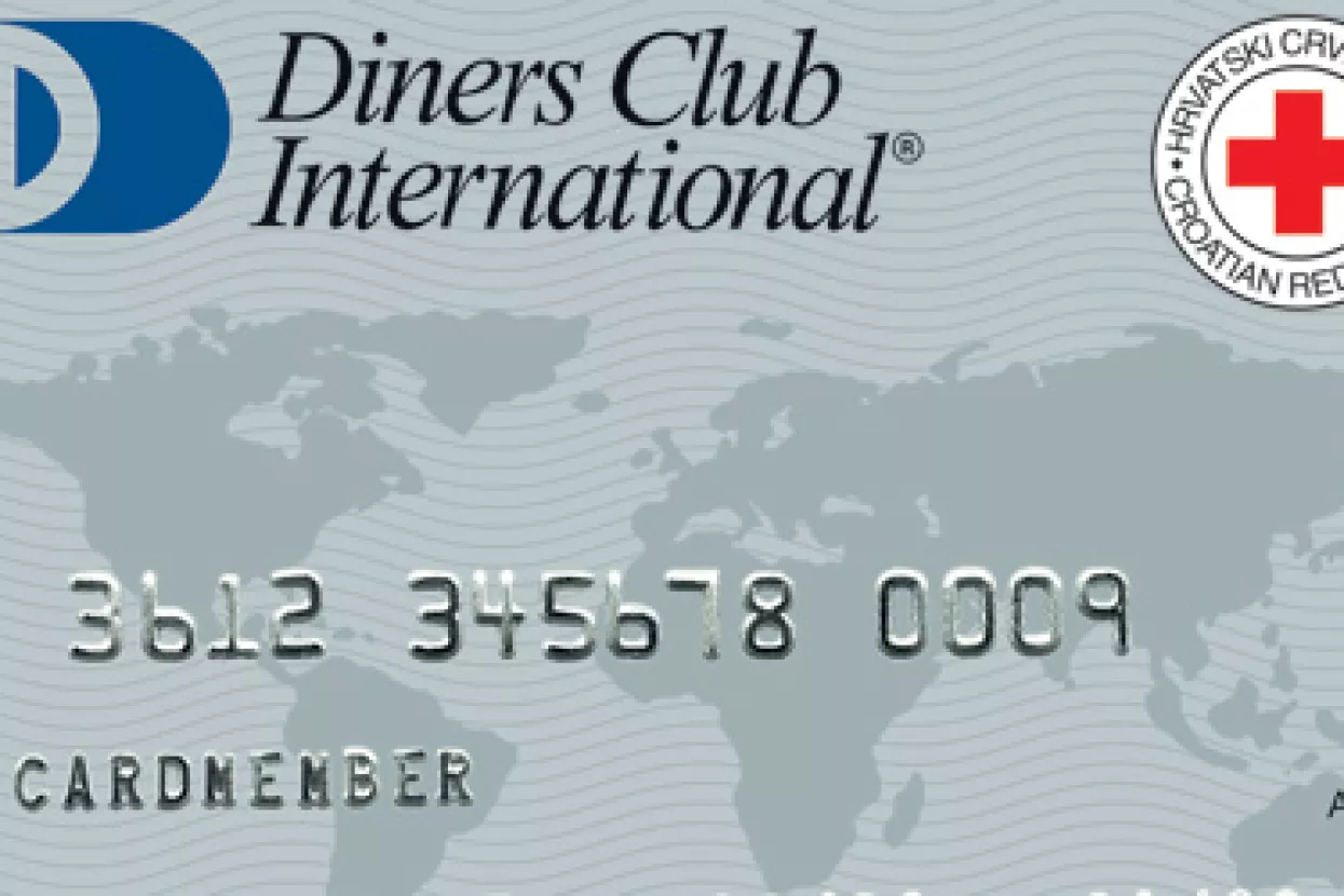 Diners Club i Hrvatski Crveni križ plasirali zajedničku kreditnu karticu