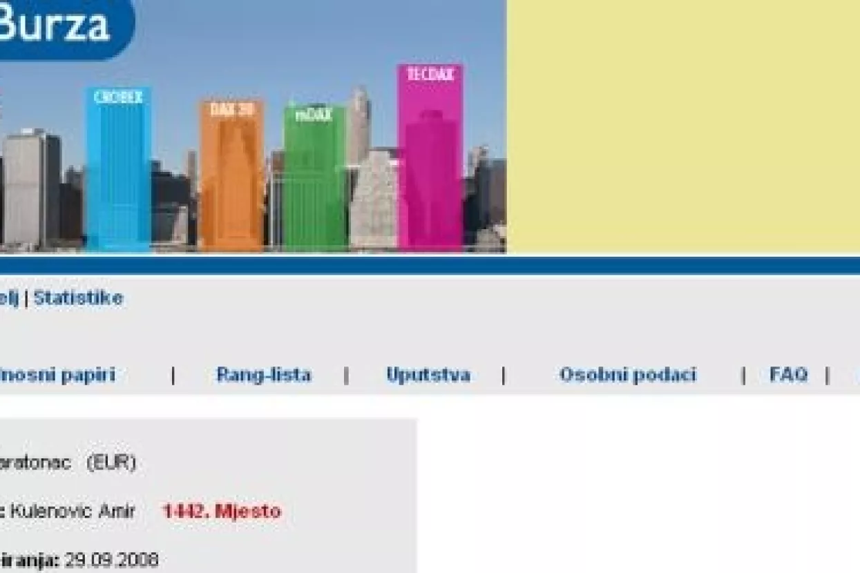 Unatoč krizi, virtualnim dionicama živo se trguje