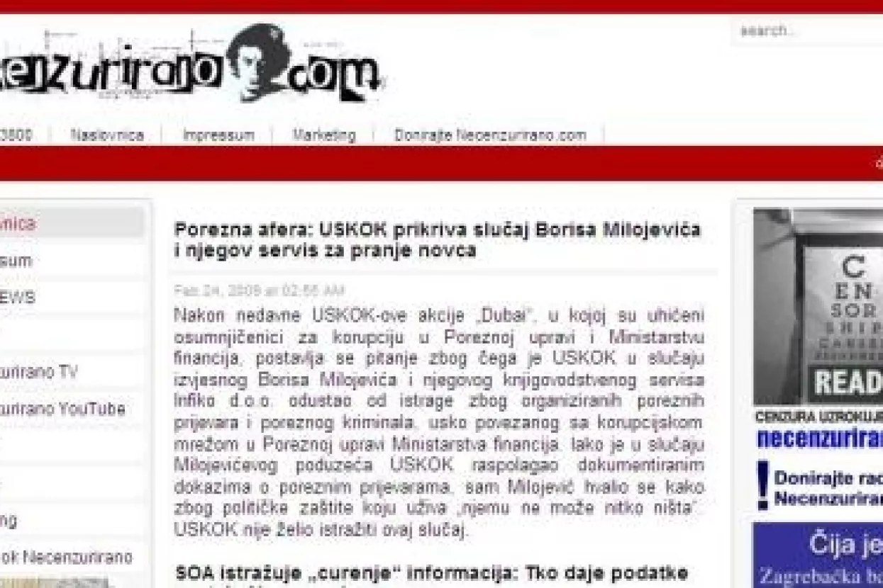 Domagoj Margetić optužio MUP da mu je hakirao web