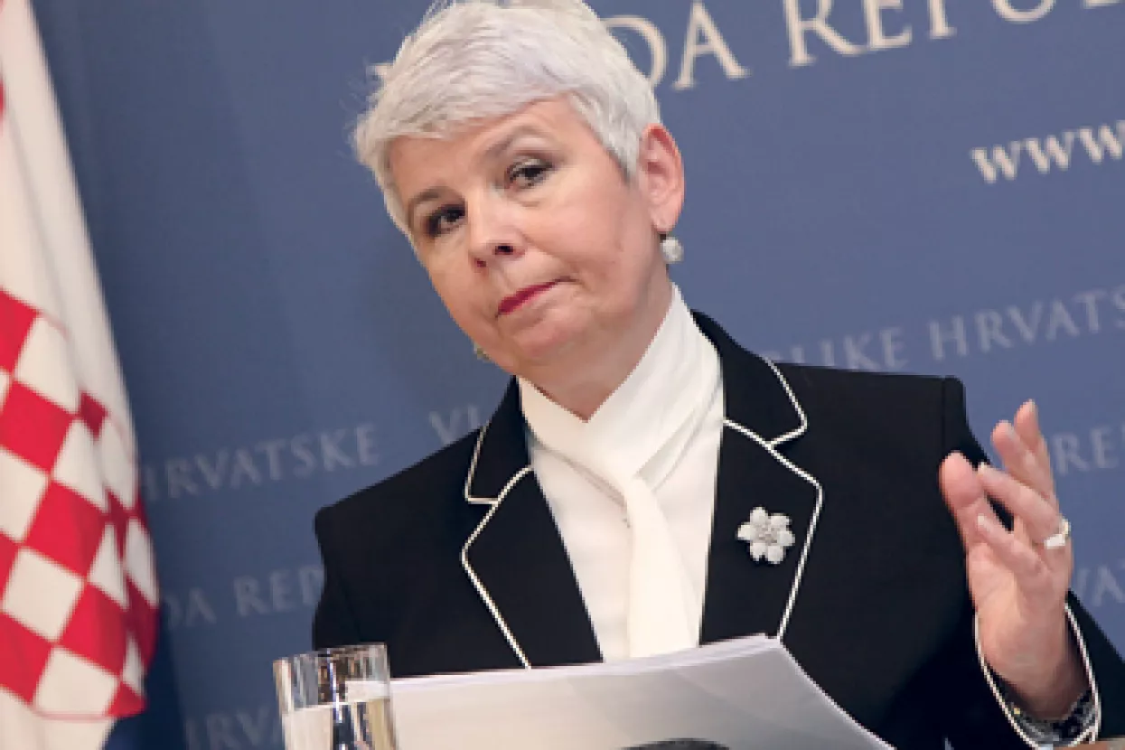 Kosor najavila rebalans proračuna
