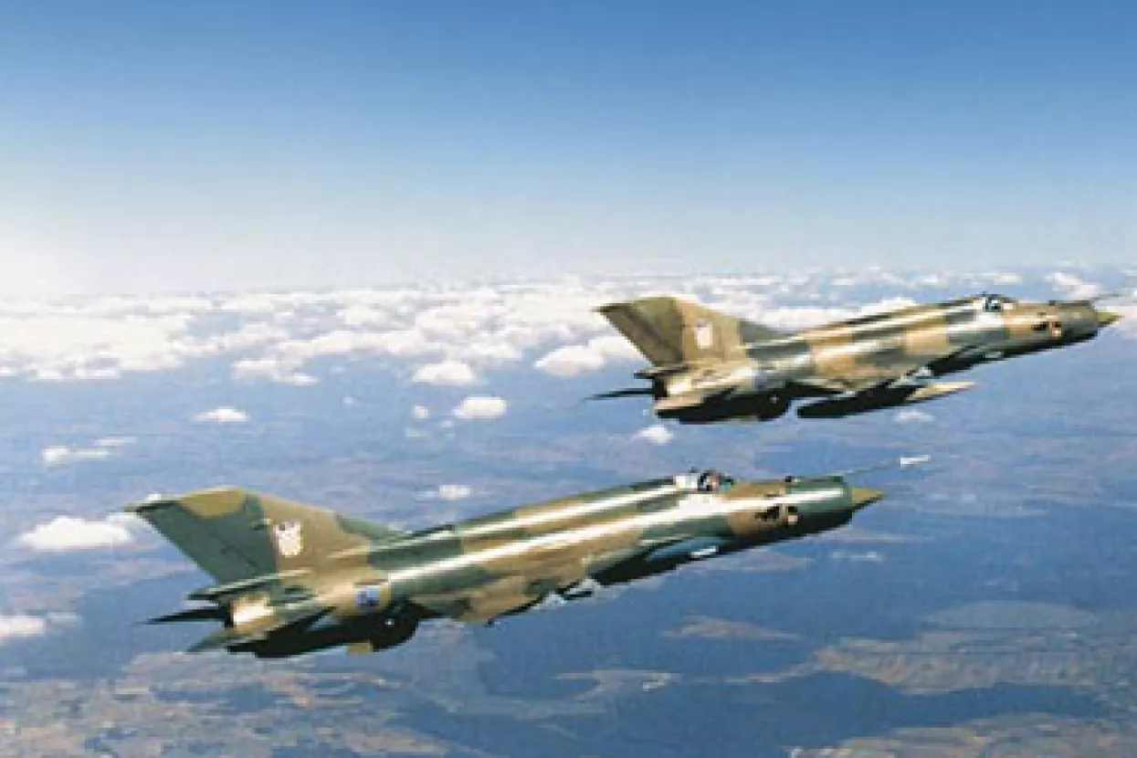 Pala dva zrakoplova MIG-21 tijekom vježbe na Slunju, piloti spa&scaron;eni