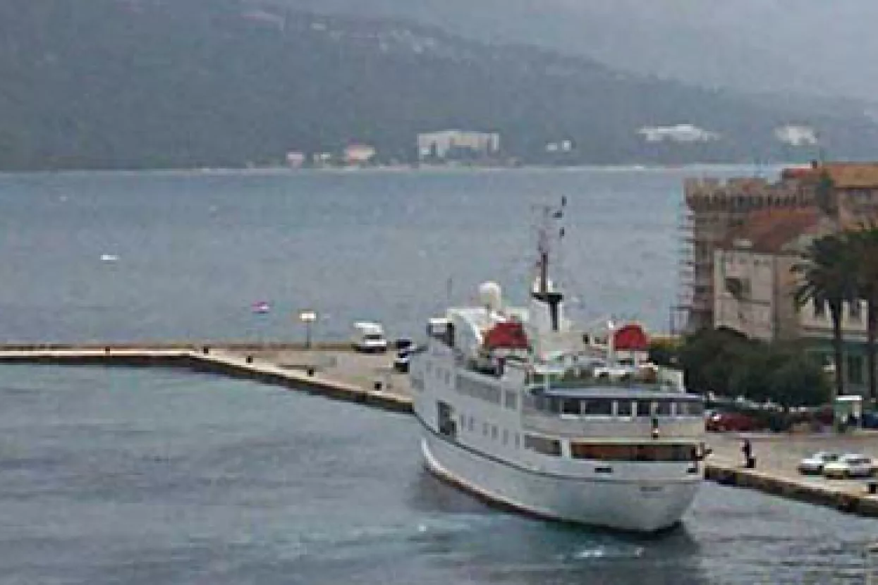 Korčulu posjetilo 30-ak stranih kruzera vi&scaron;e nego lani