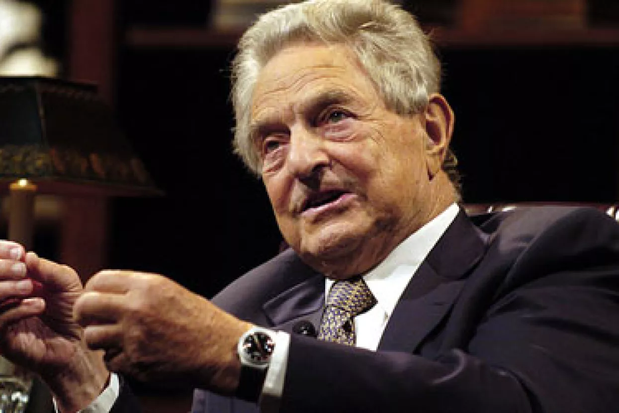 Soros sru&scaron;io cijenu zlatu