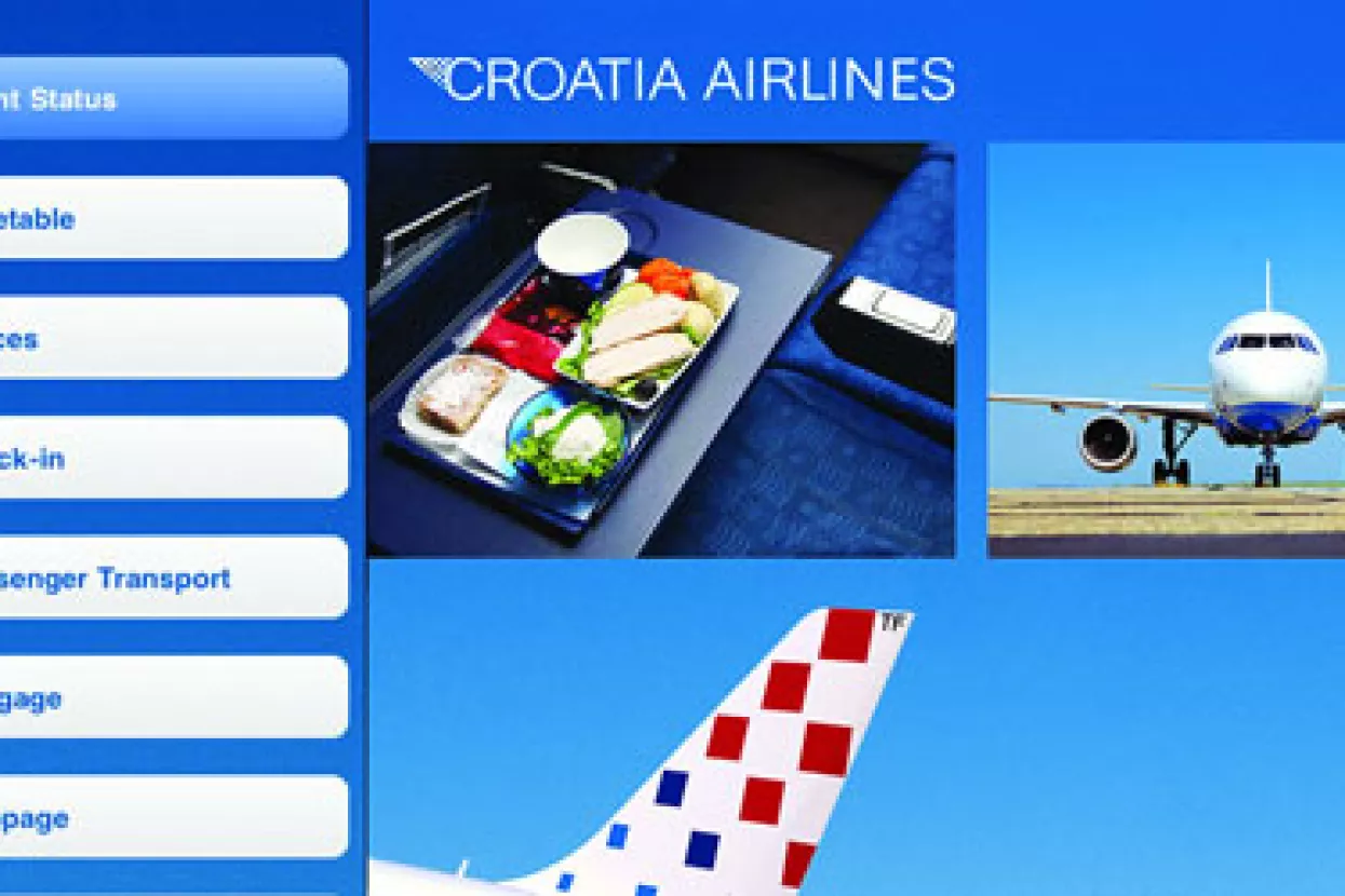 Croatia Airlines uveo aplikacije za iPad i Android mobilne uređaje