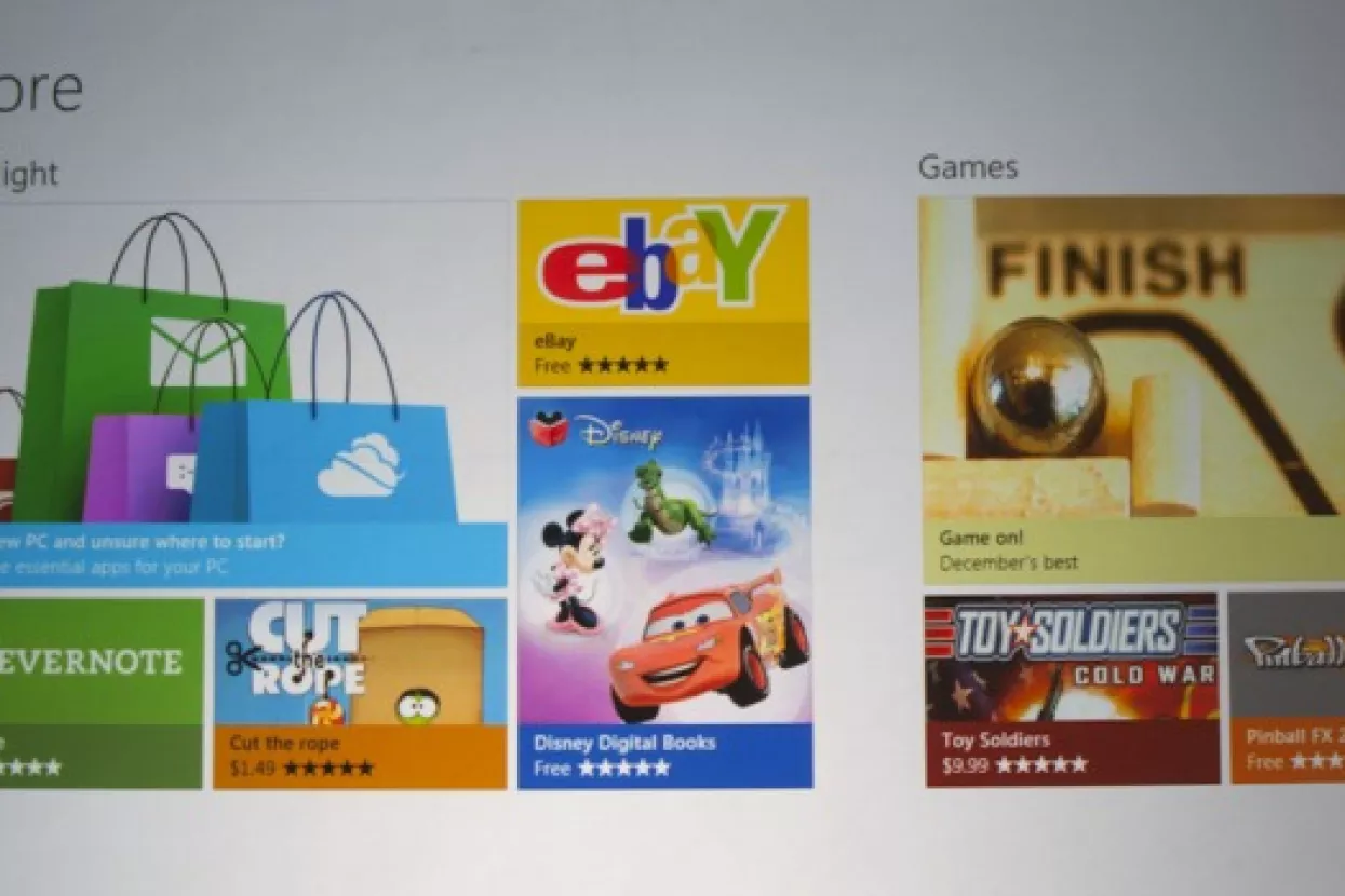 Otvoren Windows Store