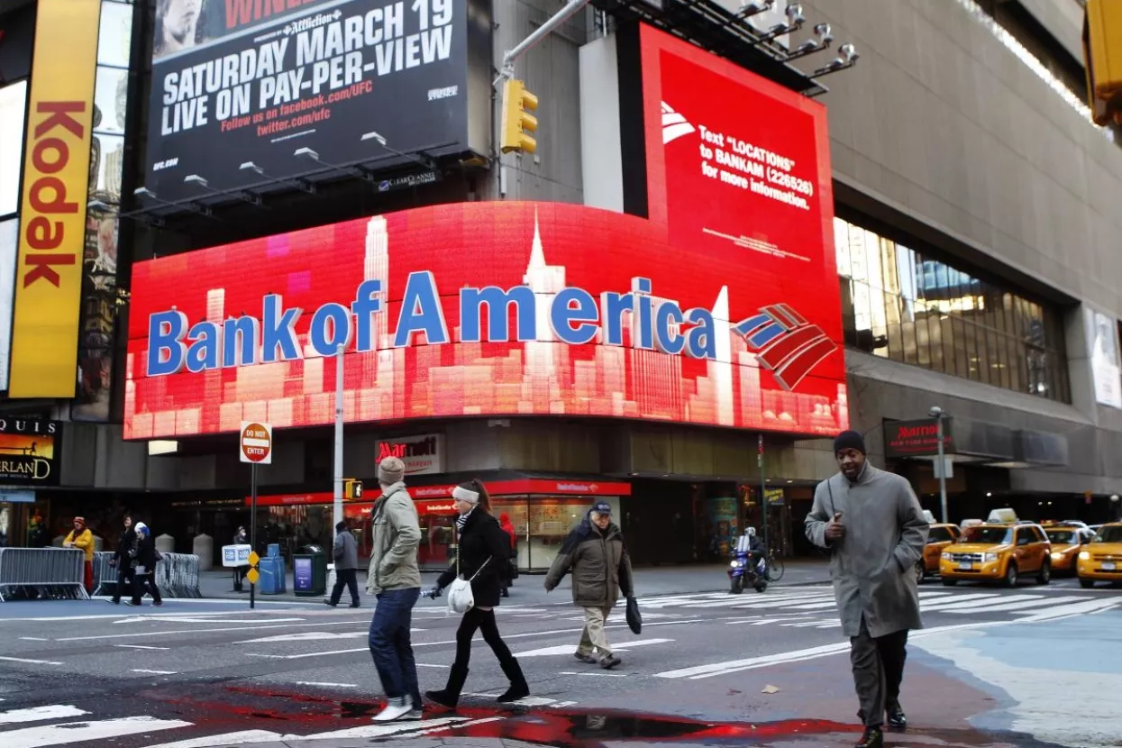 Dionice Bank of Amerika porasle 75 posto od početka godine