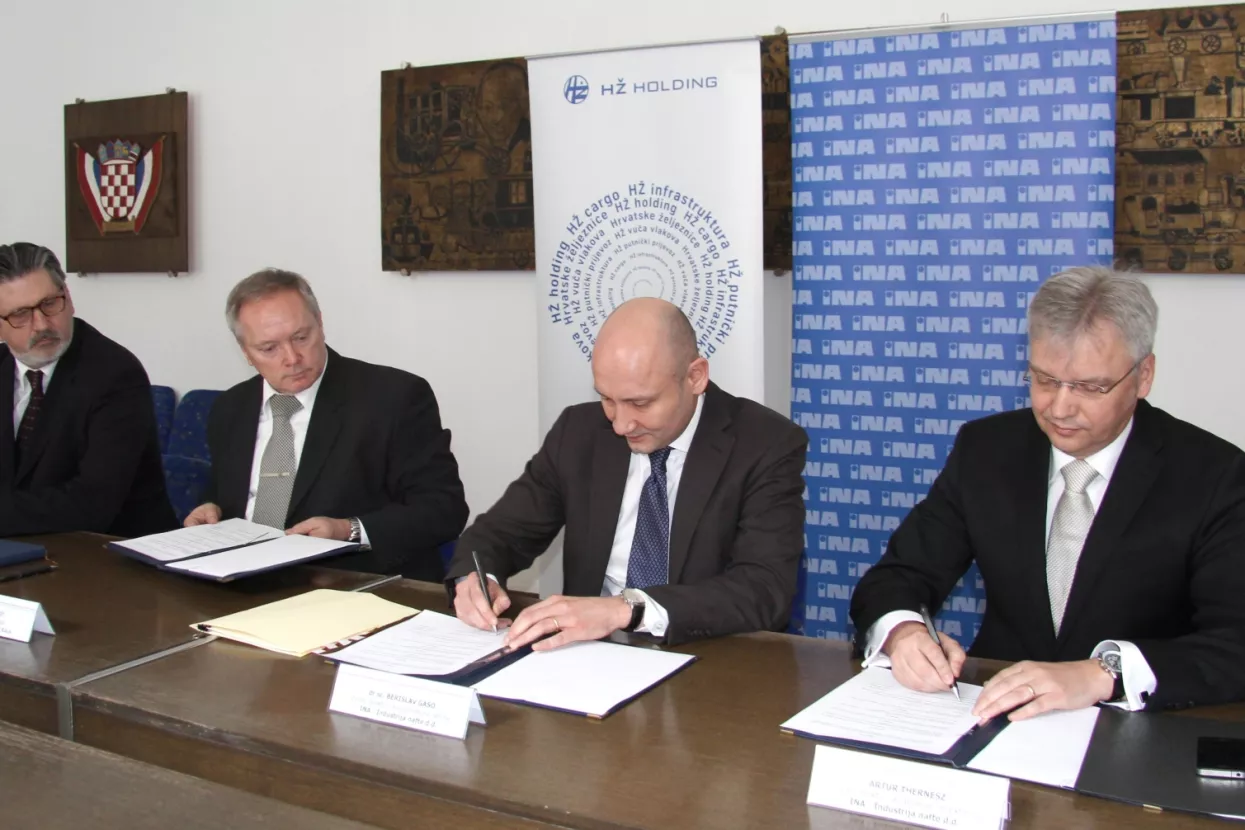 Ina i HŽ potpisali 290 milijuna kuna vrijedan ugovor