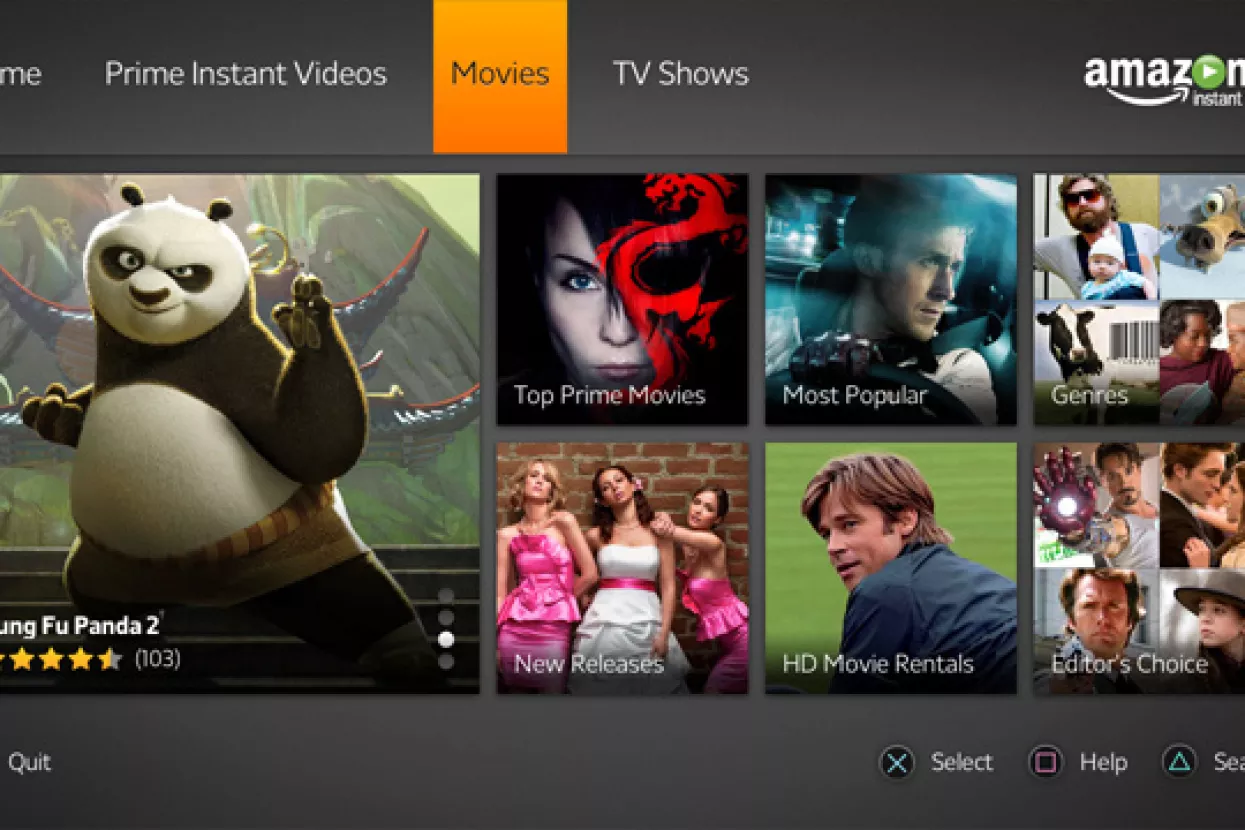 Amazon Instant Video na konzolama PlayStation 3