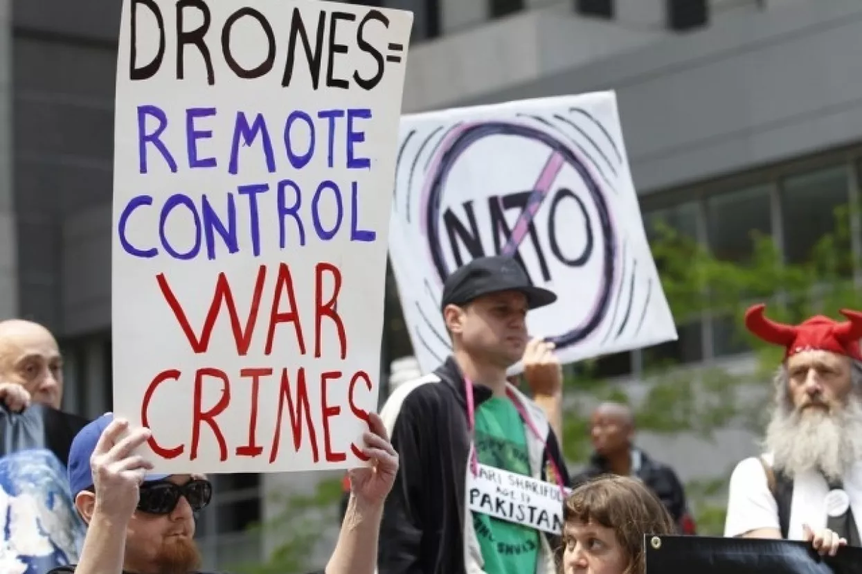 FOTO: Demonstracije protiv NATO-a u Chicagu