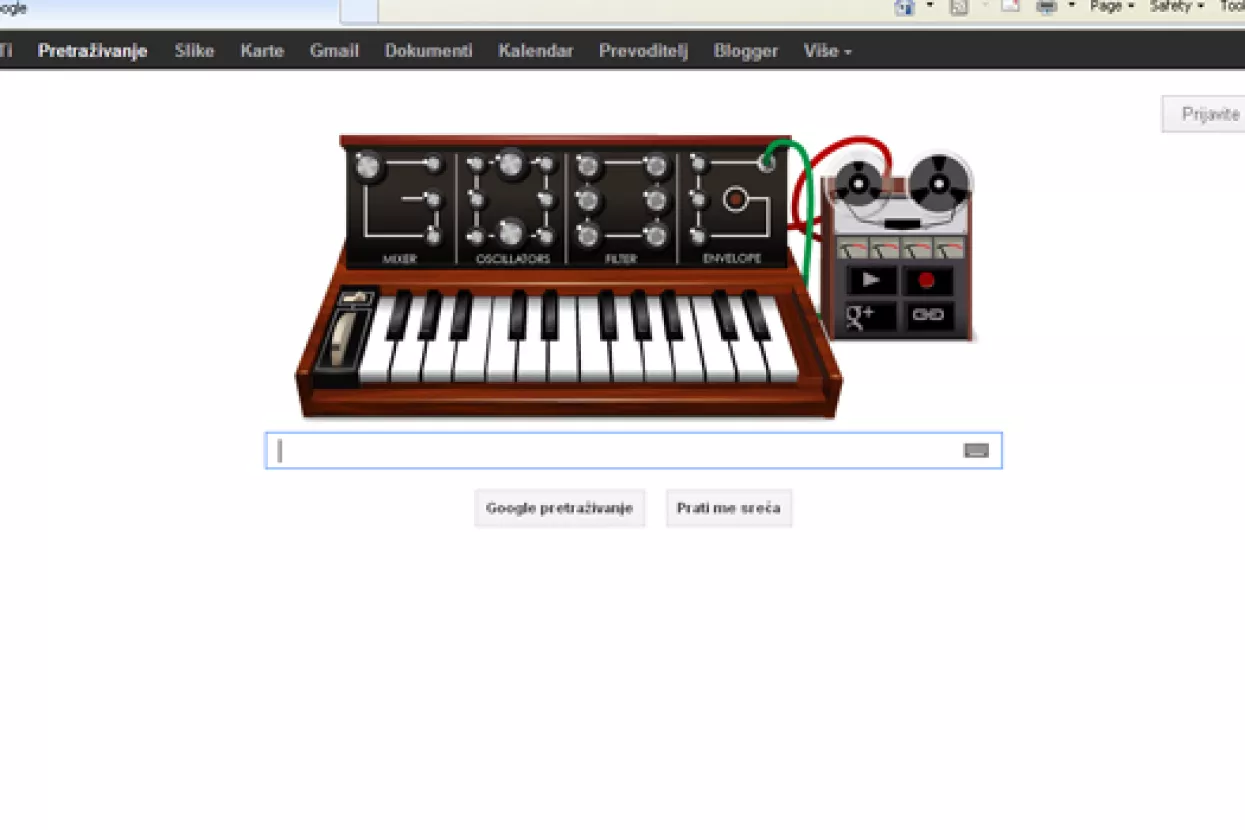 Google slavi rođendan izumitelja sintesajzera