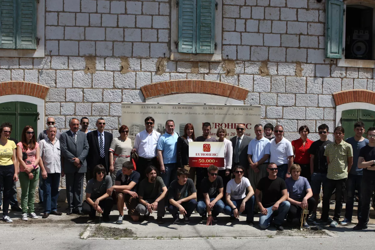 Euroherc Udruzi mladih Imotski donirao 50.000 kuna