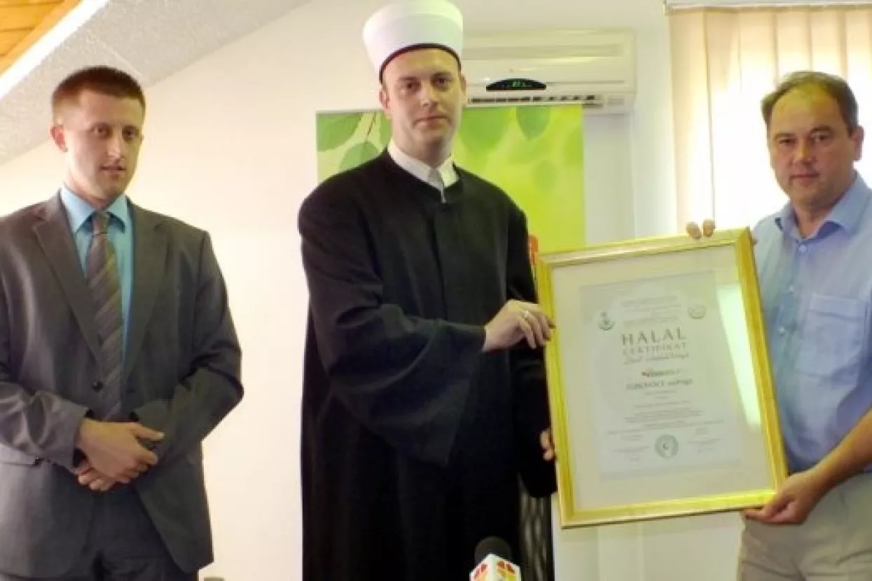 Željku Jurkinu uručen Halal certifikat