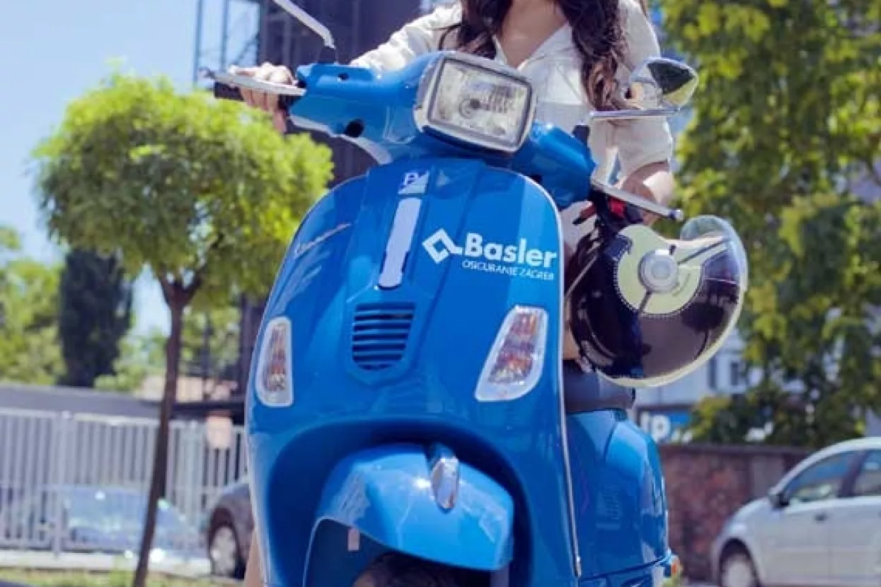 Basler osiguranje Zagreb i Lana Jurčević za sigurnost vozača motocikala i mopeda