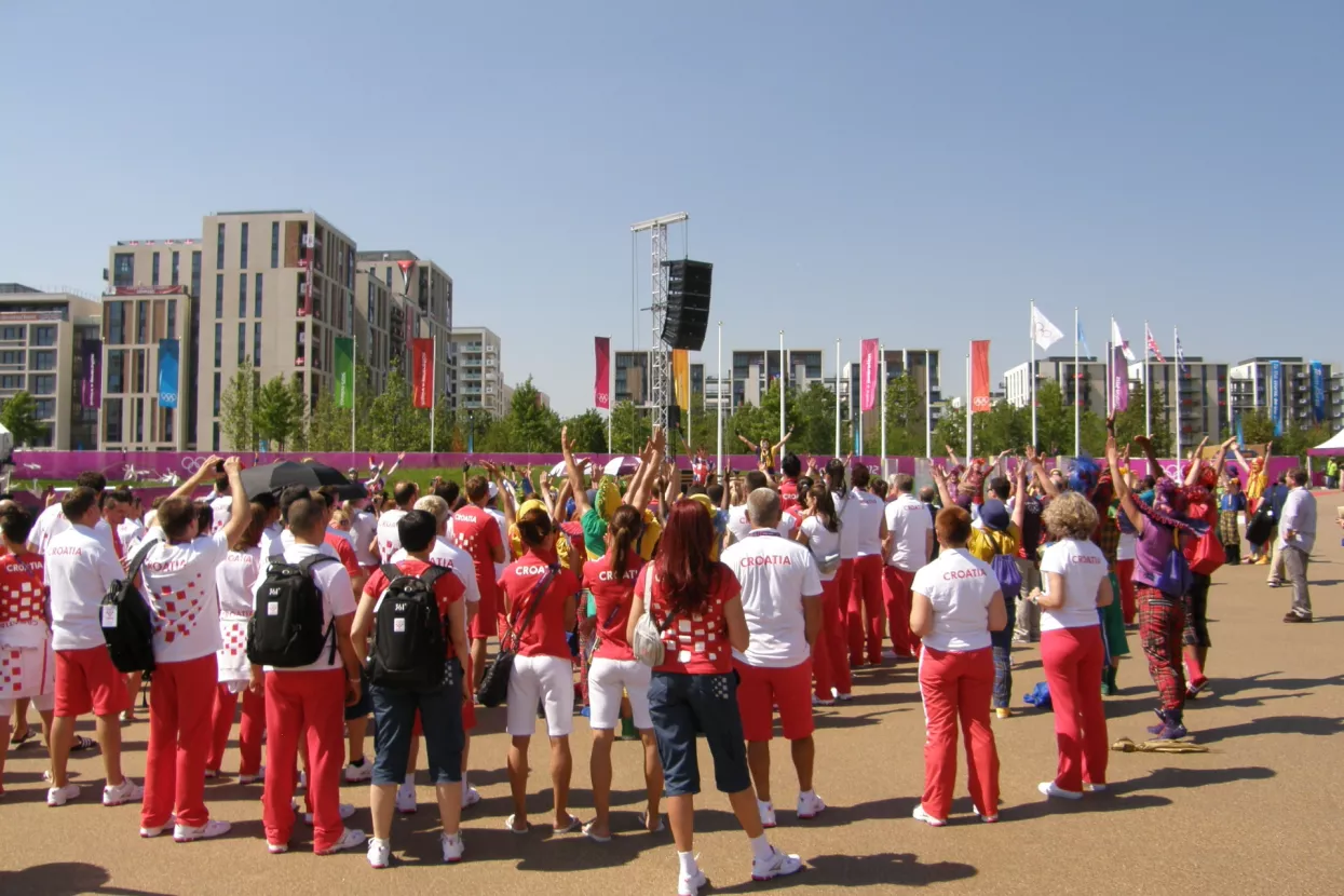 U Olimpijskom selu podignuta hrvatska zastava