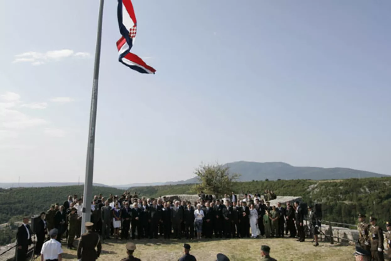 Cijeli državni vrh u Kninu
