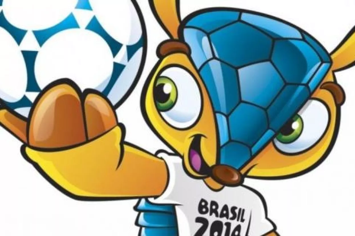 Brazilski mravojed maskota SP 2014.